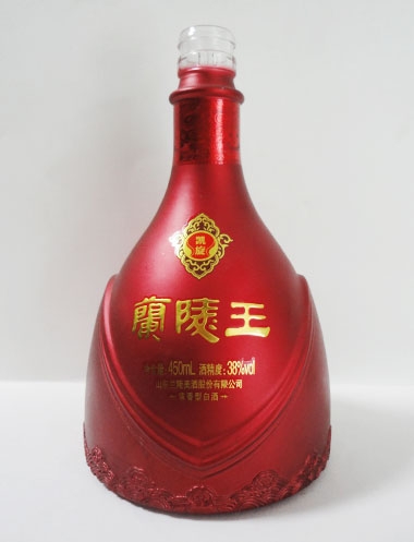 吕梁兰陵王玻璃酒瓶