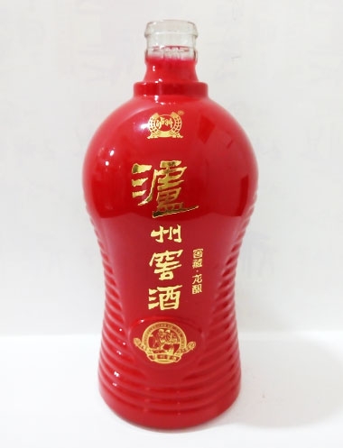 忻州泸州窖酒定制玻璃酒瓶